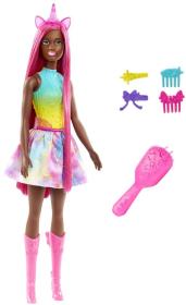 Mattel BRB Barbie pohádková panenka víla jednorožec s dlouhými vlasy