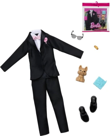 Mattel BRB Barbie slavnostní obleček pro panáka Kena ženich