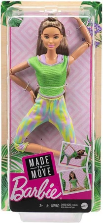 Mattel BRB Barbie v pohybu 29cm kloubová panenka 4 druhy