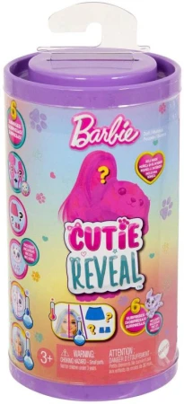 Mattel BRB Barbie Cutie Reveal Chelsea barevné sny panenka zvířátko v převleku