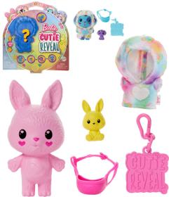 Mattel BRB Barbie Cutie Reveal barevné sny mazlíčci zvířátko s doplňky 3 druhy