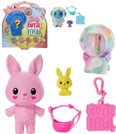 Mattel BRB Barbie Cutie Reveal barevné sny mazlíčci zvířátko s doplňky 3 druhy Mattel BRB Barbie Cutie Reveal barevné sny mazlíčci zvířátko s doplňky 3 druhy