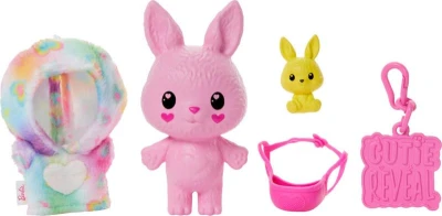 Mattel BRB Barbie Cutie Reveal barevné sny mazlíčci zvířátko s doplňky 3 druhy