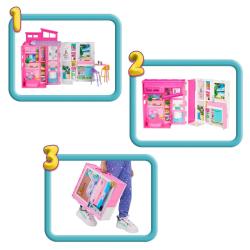 Mattel BRB Herní set domek s příslušenstvím + panenka Barbie