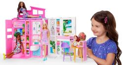 Mattel BRB Herní set domek s příslušenstvím + panenka Barbie