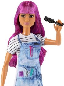 Mattel BRB Kadeřnice herní set panenka Barbie s doplňky