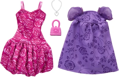 Mattel BRB Oblečky pro panenku Barbie 2ks s doplňky 6 druhů