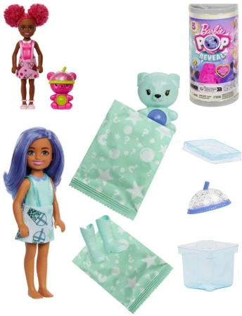 Mattel BRB Bábika Barbie Bubble Tea Pop Reveal 5 prekvapení 4 druhy Mattel BRB Bábika Barbie Bubble Tea Pop Reveal 5 prekvapení 4 druhy