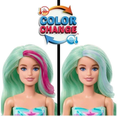 Mattel BRB Panenka Barbie mořská panna Color Reveal 6 překvapení