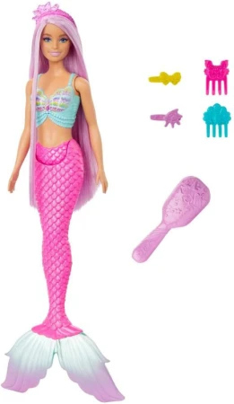 Mattel BRB Panenka Barbie mořská panna dlouhé vlasy set s doplňky