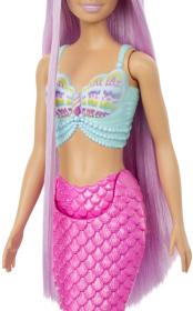 Mattel BRB Panenka Barbie mořská panna dlouhé vlasy set s doplňky