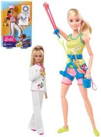 Mattel BRB Panenka Barbie Olympionička Tokio 2020 set s doplňky 3 druhy