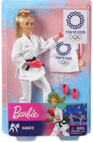 Mattel BRB Panenka Barbie Olympionička Tokio 2020 set s doplňky 3 druhy