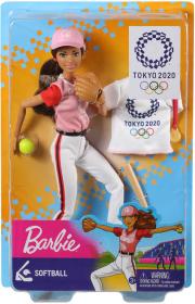 Mattel BRB Panenka Barbie Olympionička Tokio 2020 set s doplňky 3 druhy
