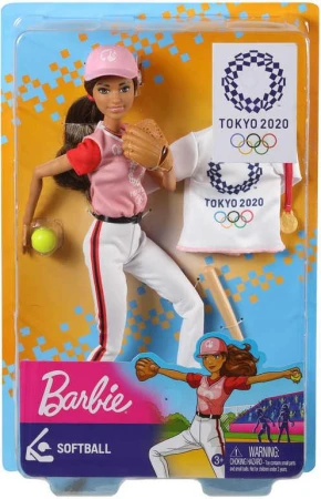 Mattel BRB Panenka Barbie Olympionička Tokio 2020 set s doplňky 3 druhy