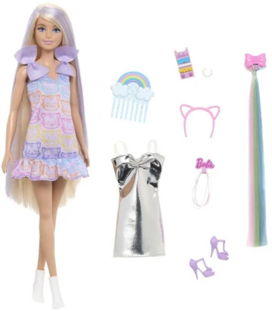 Mattel BRB Bábika Barbie parádička kadernícky set s doplnkami