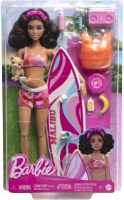 Mattel BRB Panenka Barbie surfařka herní set s doplňky v krabici