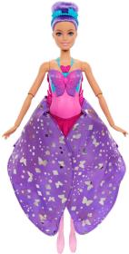 Mattel BRB Panenka Barbie tanečnice s motýlími křídly s proměnou 2v1