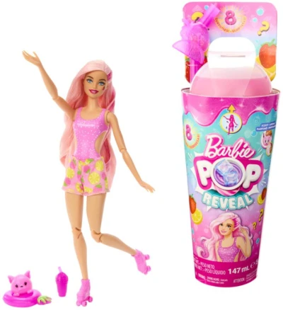 Mattel BRB Pop Reveal Panenka Barbie šťavnaté ovoce vonící 4 druhy