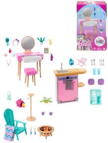 Mattel BRB Stylový nábytek herní set doplněk k panenkám Barbie