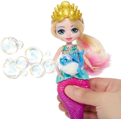 Mattel Enchantimals Mořské království Bublinková mořská panna bublifukovač