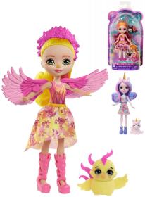 Mattel Enchantimals set panenka 15cm + zvířátko 7 druhů Mattel Enchantimals set panenka 15cm + zvířátko 7 druhů