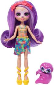Mattel Enchantimals set panenka 15cm + zvířátko 7 druhů