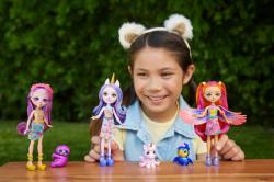 Mattel Enchantimals set panenka 15cm + zvířátko 7 druhů