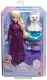 Mattel Frozen Panenka Elsa s ledním medvědem a doplňky