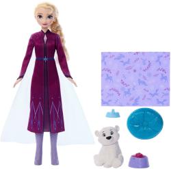 Mattel Frozen Panenka Elsa s ledním medvědem a doplňky