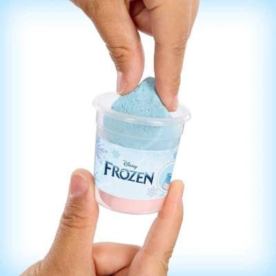 Mattel Frozen Zmrzlinový stánek s Elsou a Olafem herní set s modelínou