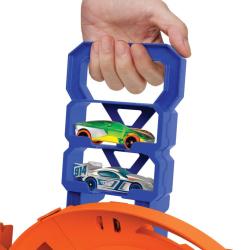Mattel HOT WHEELS Akčná dráha s extra zákrutou herný set so 2 autíčkami