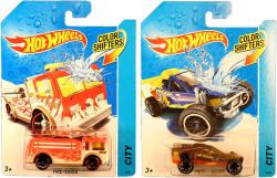 Mattel HOT WHEELS angličák HW Auta 8 druhů Mění barvy