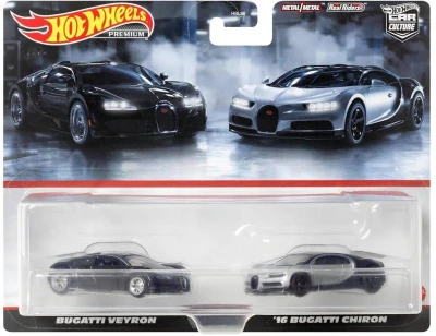 Mattel HOT WHEELS Auto angličák Premium Real Riders set 2ks 3 druhy kov