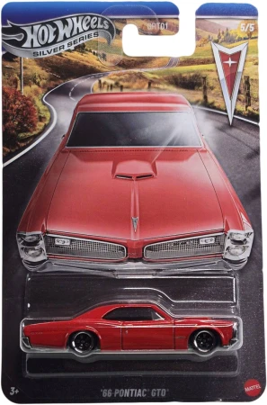 Mattel HOT WHEELS Auto angličák Silver Series 1:64 různé druhy kov