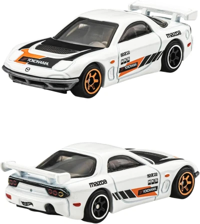 Mattel HOT WHEELS Auto angličák Silver Series Streets Of Japan set 6ks kov