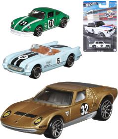 Mattel HOT WHEELS Auto kovové tématický vintage angličák 5 druhů