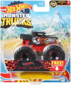 Mattel HOT WHEELS Auto Monster Trucks Kaskadérské kousky set s vrakem kov