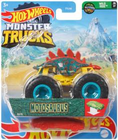 Mattel HOT WHEELS Auto Monster Trucks Kaskadérské kousky set s vrakem kov