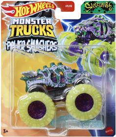 Mattel HOT WHEELS Auto Monster Trucks Power Smashers velká kola 6 druhů