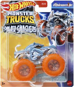 Mattel HOT WHEELS Auto Monster Trucks Power Smashers velká kola 6 druhů