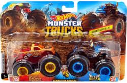 Mattel HOT WHEELS Auto Monster Trucks set 2ks velká kola demoliční duo