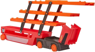 Mattel HOT WHEELS Auto náklaďák Mega Hauler tahač na 50 aut