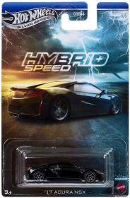 Mattel HOT WHEELS Auto Rychlý hybrid angličák závodní svět 5 druhů kov