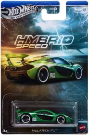 Mattel HOT WHEELS Auto Rychlý hybrid angličák závodní svět 5 druhů kov