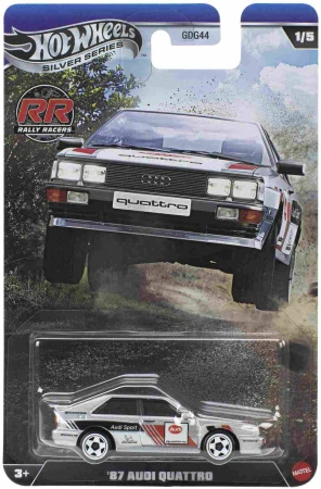 Mattel HOT WHEELS Auto Silver Series Rally Racers různé druhy kov