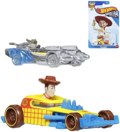 Mattel HOT WHEELS Auto Speeders Superstar angličák 6 druhů kov