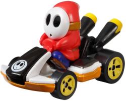 Mattel HOT WHEELS Auto Super Mario Kart s postavičkou 6 druhů kov