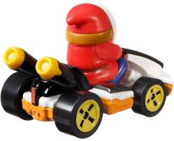Mattel HOT WHEELS Auto Super Mario Kart s postavičkou 6 druhů kov