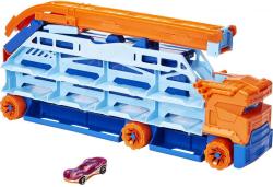 Mattel HOT WHEELS Auto Tahač s vysokou dráhou set s autíčkem